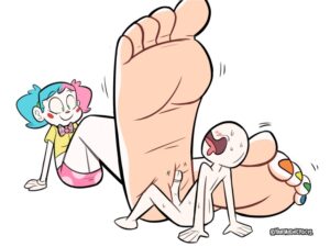 Piedini anime e cartoon